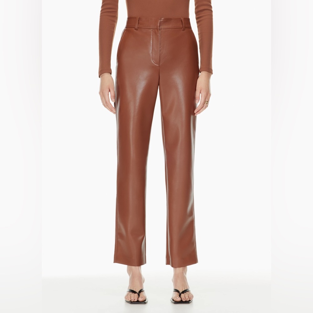 Aritzia leather pants